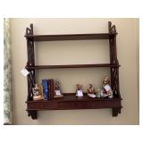 chippendale style shelf