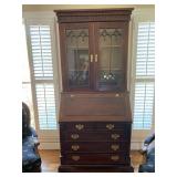 antique secretary w/fitted interior