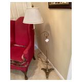 frederick cooper brass floor lamp