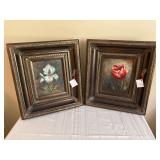 floral oil on canvas 