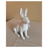 vintage cast iron garden rabbit 