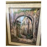 arched scene Tuscany