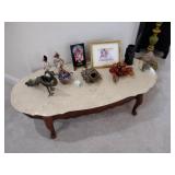 Bassett Marble Top Coffee Table