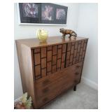 MCM Bassett Highboy Dresser