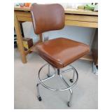 MCM Industrial Drafting Stool Swivel Chair
