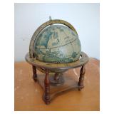 Vintage Old World Desktop Globe Zodiac Signs - Japan
