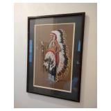 Randy Steffen "Goes Ahead Crow" signed & numbered print 770/1000