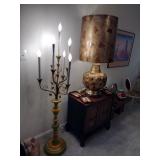 Huge Candelabra & Table Top Lamp
