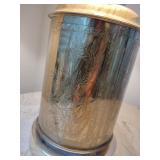 Vintage Chinoiserie Tea Canister Lamp