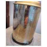 Vintage Chinoiserie Tea Canister Lamp