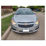 2013 4-door Chevrolet Cruze LT - 82857 miles - 1 Owner
