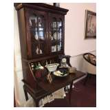 GLASS FRONT SECRETARY