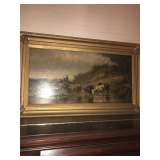 CHRISTIAN FRIEDRICH MALI OIL ON CANVAS FRAMED GENUINE ART