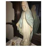 Statue of Mary not for sale.