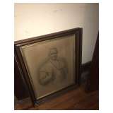 FRAMED PICTURE OF POPE PIUS IX