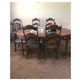 DINING TABLE & 6 CHAIRS