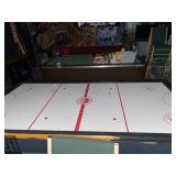 Pool table, ping pong table, & air hockey.