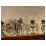 ANTIQUE OIL LAMPS
