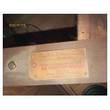 TAG FOR: ELK FURNITURE CO. JAMESTOWN, N.Y. WALNUT COLONIAL REVIVAL DEPRESSION ERA, PRE 1933 BUFFET (