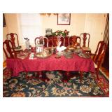 DINING TABLE AND CHAIRS