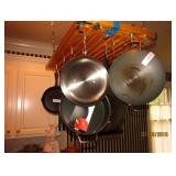 LOTS OF POTS, PANS, SKILLETS