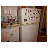 KITCHEN-AID ICE COLD REFRIGERATOR FREEZER, VERY CLEAN