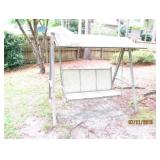 COVERED OUTDOOR SWING