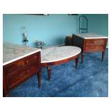 Marble top tables