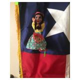 Marionette and Texas Flag