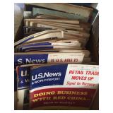 Vintage U.S. News and World Report magazines