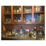 Assortment of barware