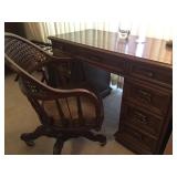 Desk and chair