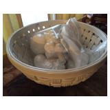 White procelain bowl