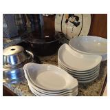 Cookware, salad plates