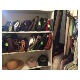 Purses, ladies clothing 