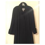 Vintage wool and lamb coat