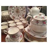English bone china "Petit Point" 
