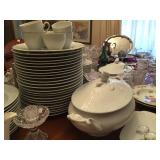 White procelain china