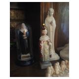 Porcelain religious figurines