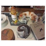 dog figurine, decoratives