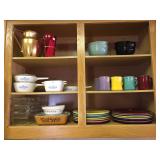 Cornflower Corning ware, mugs