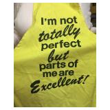 "Perfect" apron