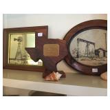 Western design plaques