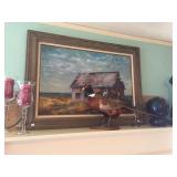 Vintage western art and 