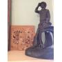 Bronze cowboy by Michael Garman