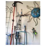 Yard tools and art