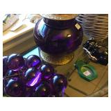 Glass grapes 