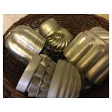 Vintage jello molds 