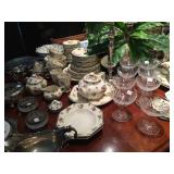 Crystal and china