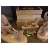 Carved figurines 